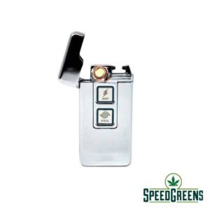 Dual Silver USB Arc Lighter 1