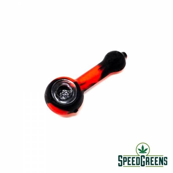 black red silicone pipe 1