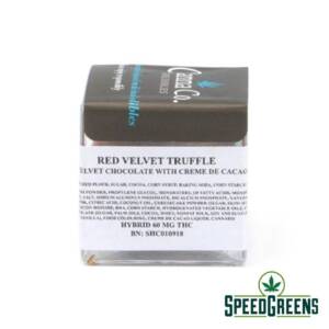 Red Velvet Truffle box back