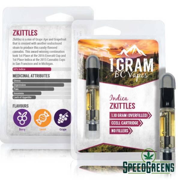 BC Vapes Indica Zkittles fb