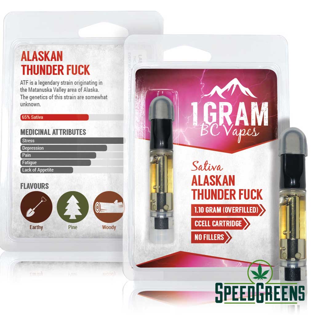 BC Vapes Sativa Alaskan Thunder Fuck fb