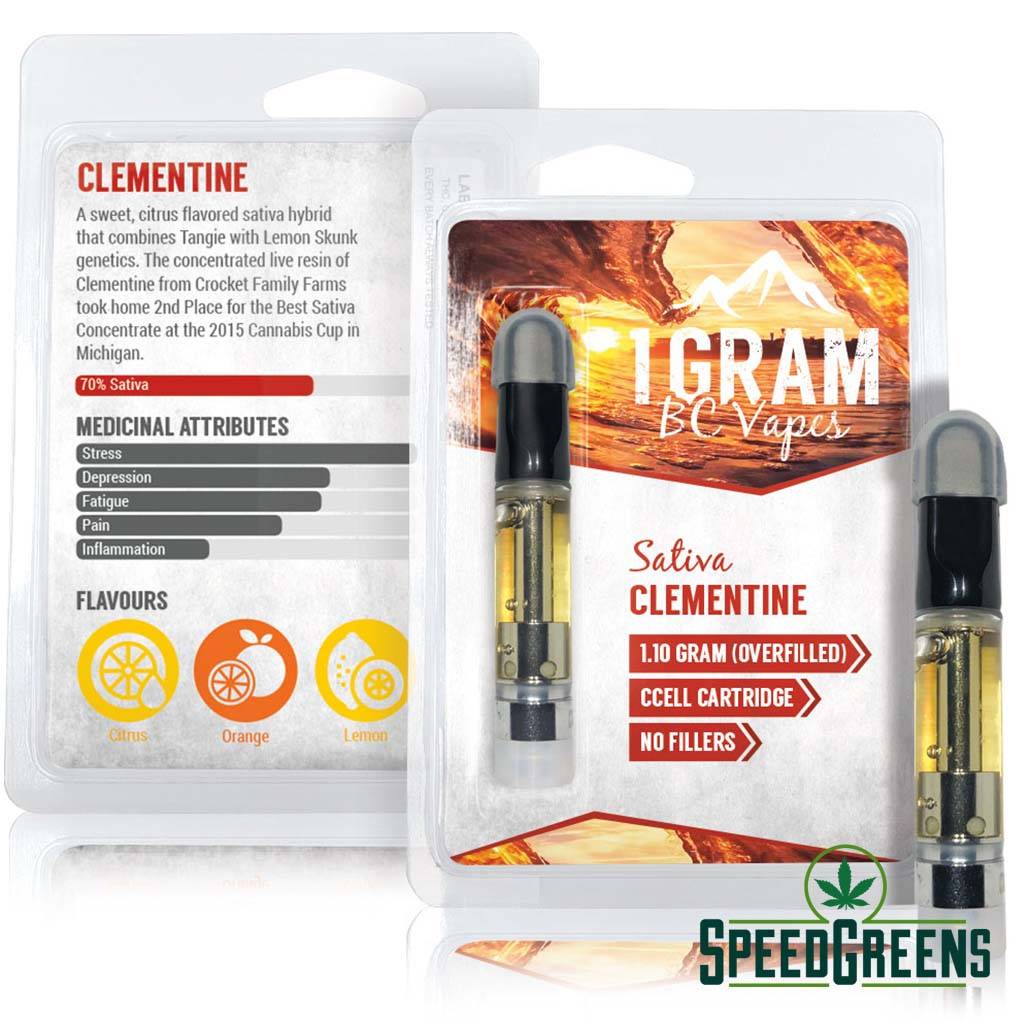 BC Vapes Sativa Clementine fb