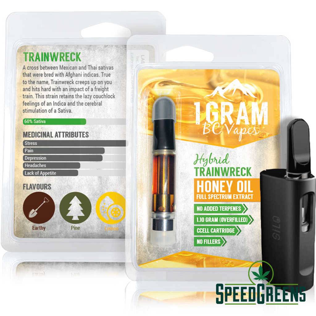 BC Vapes Full Spectrum Honey Oil Cartridges