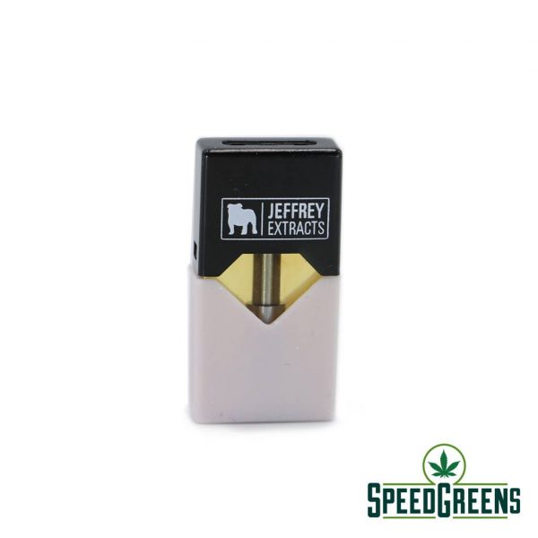 Jeffrey Extracts Juul Pods label white solo