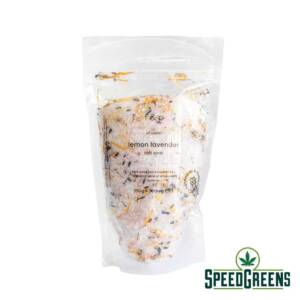 F & P Bath Salts 300mg CBD (Wild Flower, Breathe, Lemon Lavender, Detox) - Image 4