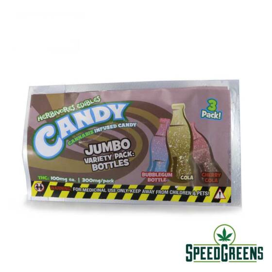 Herbivores Jumbo Cola Marijuana Edibles Speed Greens