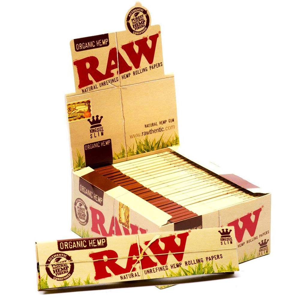 Raw Organic Hemp King Size Slim-png