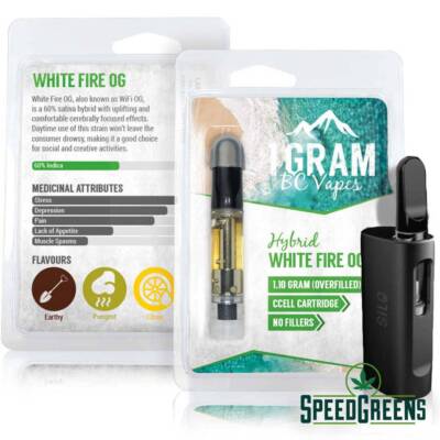 BC Vapes THC Cartridges | Weed Vaporizer | Speed Greens