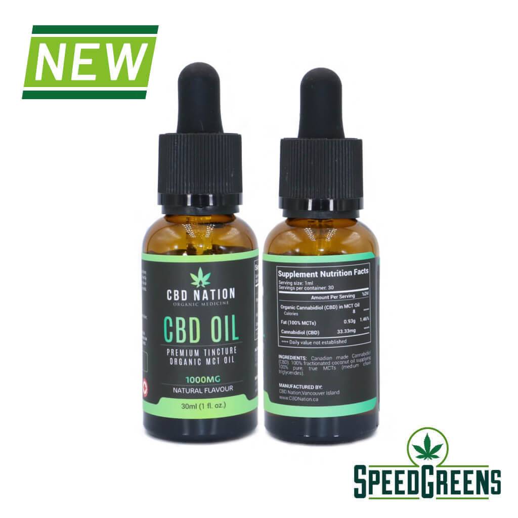 CBD tincture for full medical use. Speed Greens.
