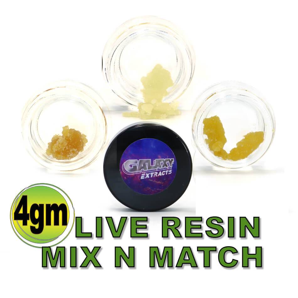 galaxy live resin mix and match