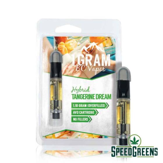 BC Vapes THC Distillate Cartridges (1.1g) | Weed Vaporizer