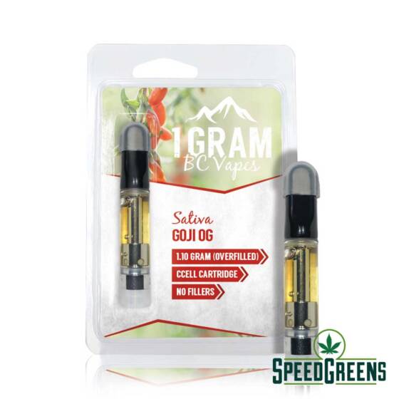 BC Vapes THC Distillate Cartridges (1.1g) Weed Vaporizer