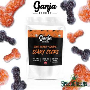 Ganja Scary Cocks Sour Peach and Grape (240mg THC)
