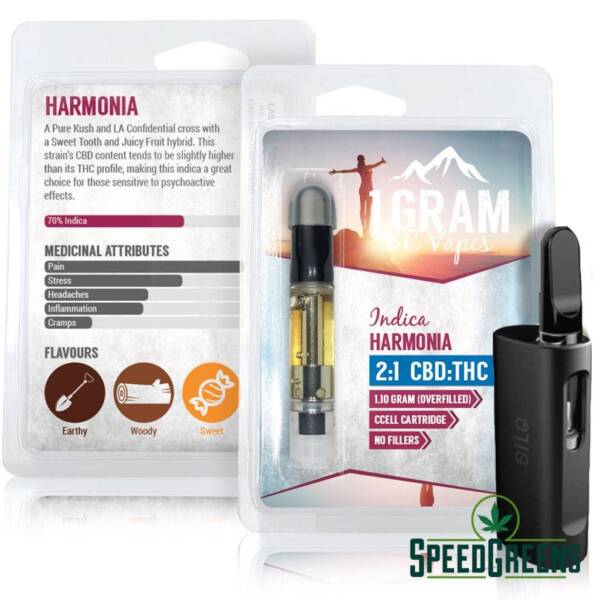 BC Vapes Full Spectrum CBD Oil Combo Kit (1.1g) | Speed Greens