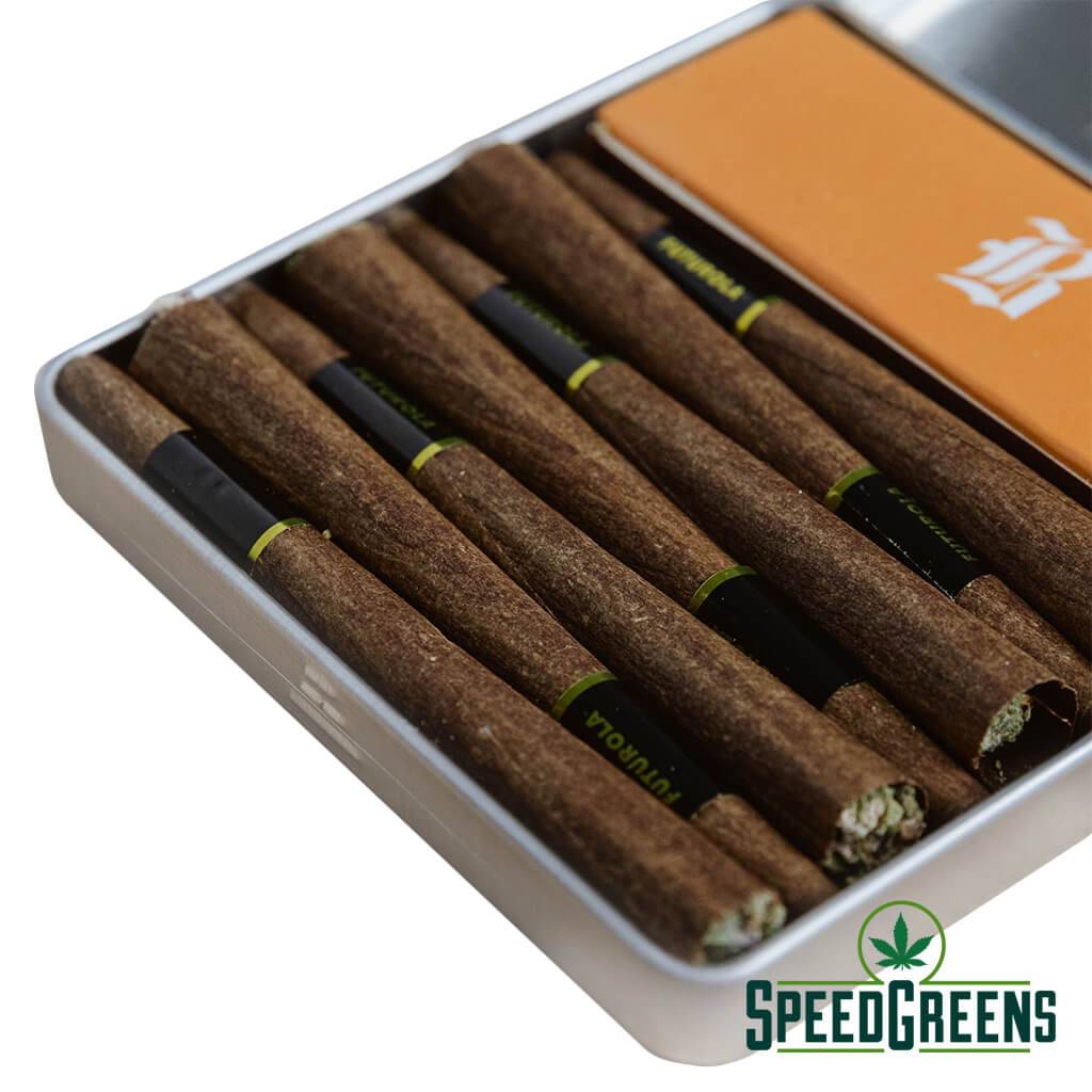 Premium All-Flower Baxter Blunts (7x blunts total 1/8 oz) at Speed Greens.