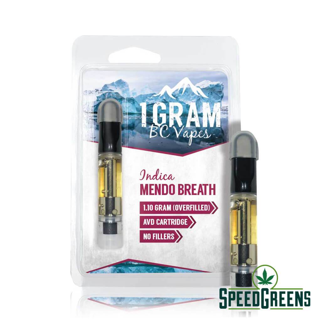 BC Vapes THC Distillate Cartridges (IndicaSativaHybrid) (1.1g)-2