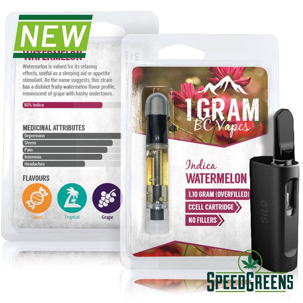 Combo Kit CCell Silo/AVD Vaporizer + 1G BC Vapes Distillate Cartridge