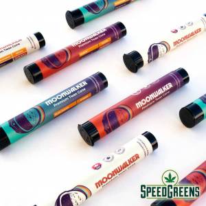 Moonwalker cones are quality prerolls at Speed Greens.