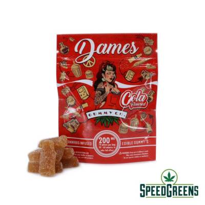 Dames Cola Bottle Gummies | Weed Candy | Speed Greens