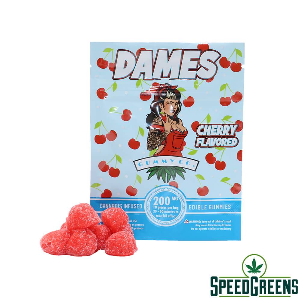 Dames Cherry Weed Edibles | 200mg THC | Speed Greens