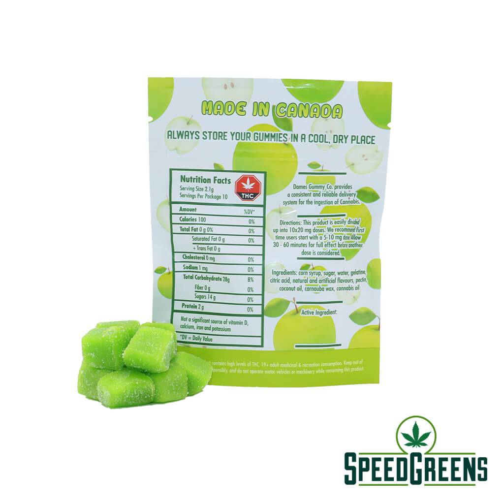 Dames Gummies – Green Apple-2