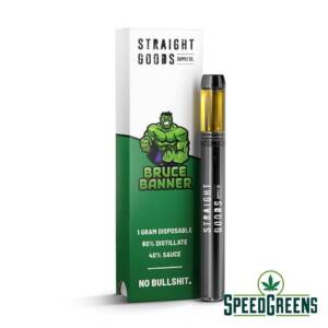 Straight Goods Supply Co. – Terp Sauce DISPOSABLE Vape Pen (1g THC) - Image 1