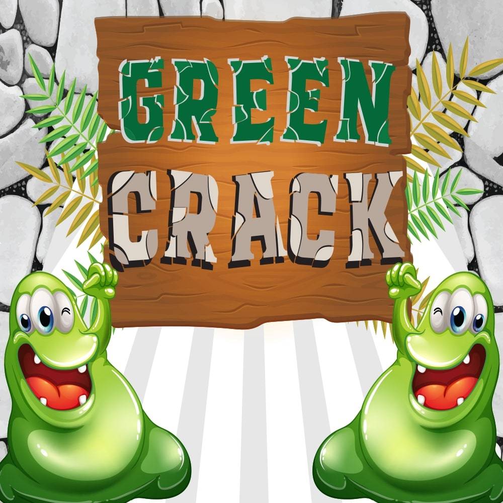 Green Crack label