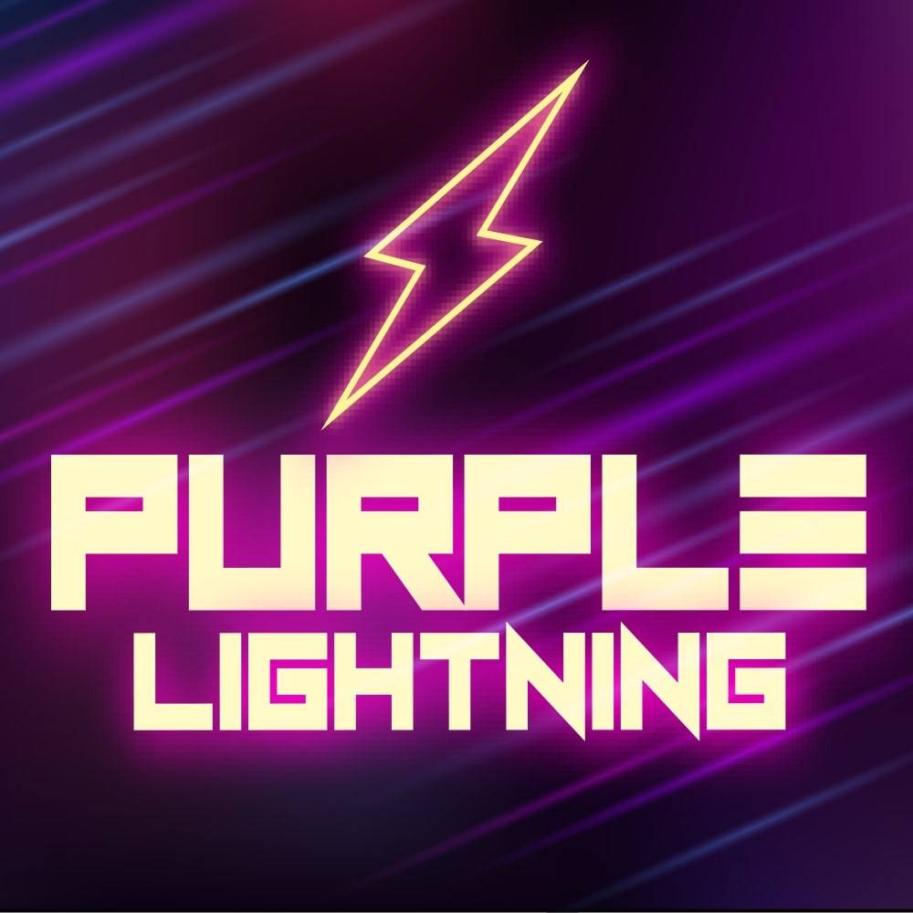 Purple Lightning label