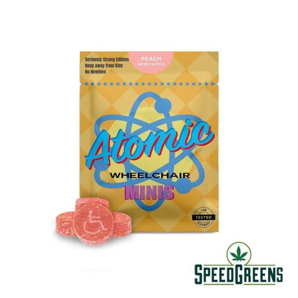 Atomic Wheelchair MINI Peach (800mg THC)