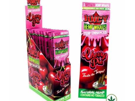 Juicy Jay Hemp Wraps (2-Pack) Cherry Pie
