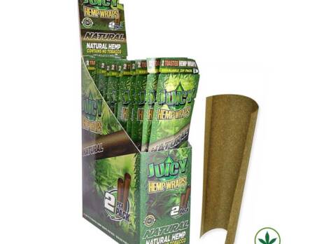 Juicy Jay Hemp Wraps (2-Pack) Natural Flavour