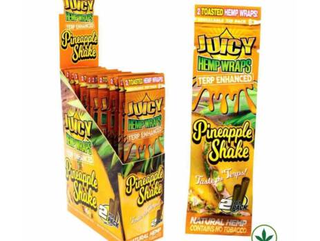 Juicy Jay Hemp Wraps (2-Pack) Pineapple Shake