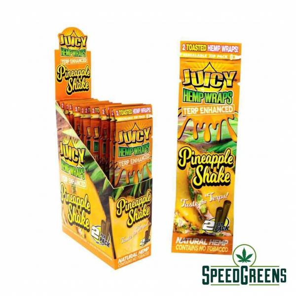 Juicy Jay Hemp Wraps (2-Pack) Pineapple Shake