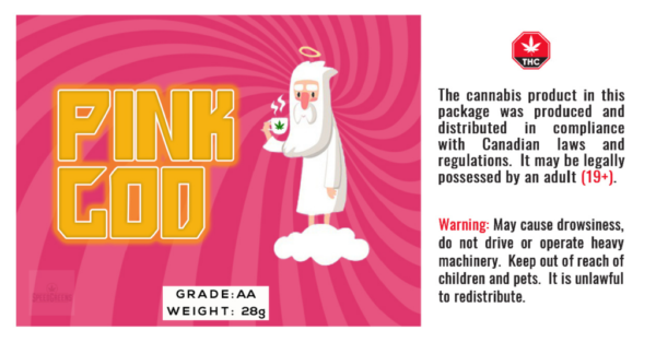 Pink God scaled