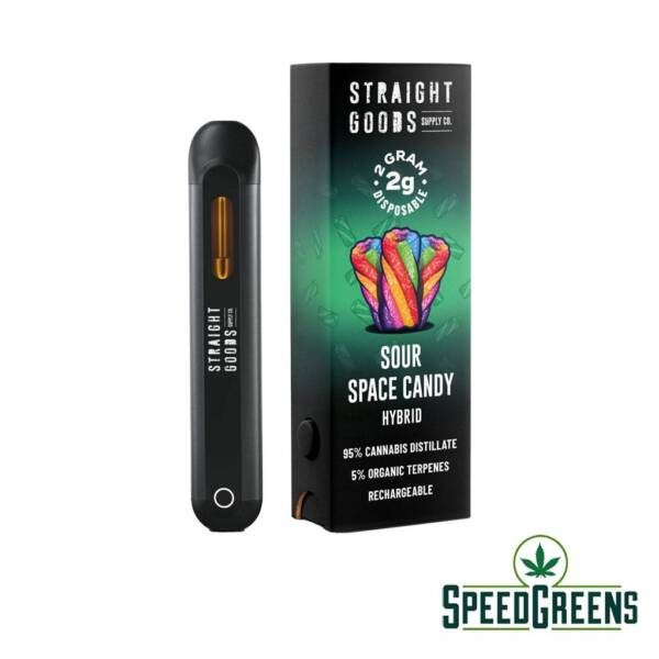 Straight Goods 2 GRAMs Disposables (2g THC) | Speed Greens