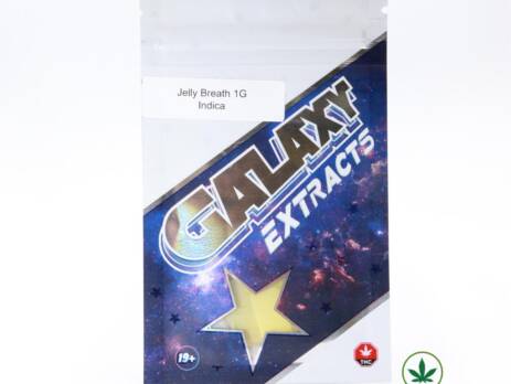 Galaxy Extracts Jelly Breath indica shatter