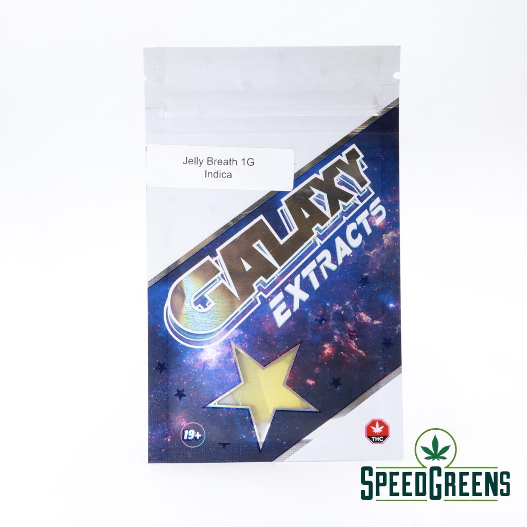 Galaxy Extracts Jelly Breath indica shatter