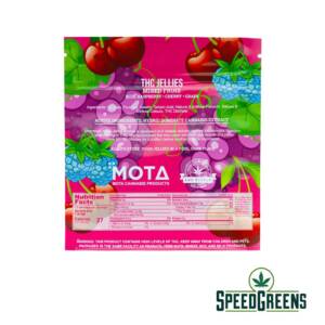 MOTA - Mixed Fruit Jellies (500mg THC) - Image 3