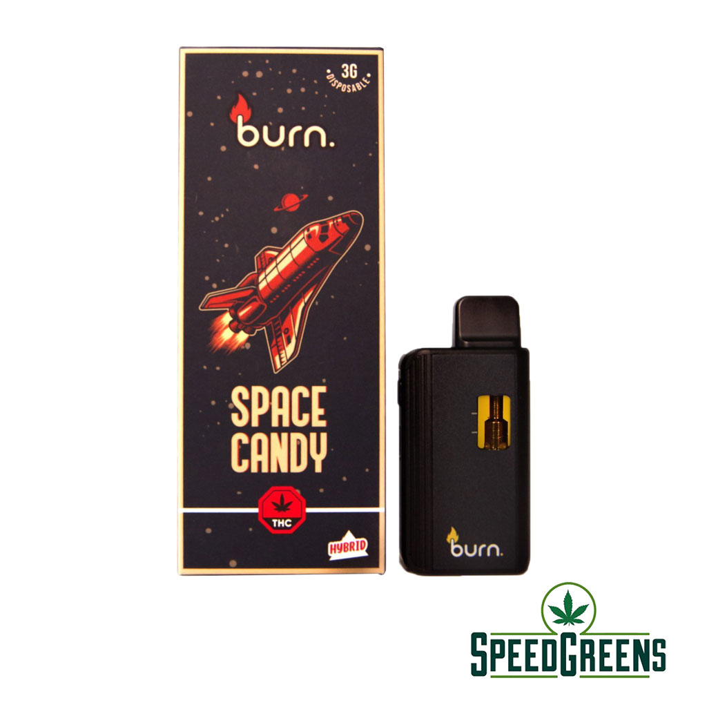 Burn Disposable Weed Vaporizer 3g Speed Greens