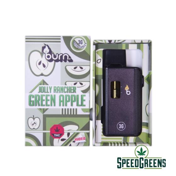 Burn Disposable Weed Vaporizer 3g Speed Greens