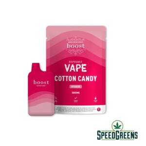 boost disposable weed vape pen cotton candy