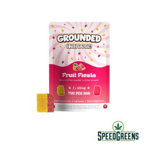 grounded high dose fruit fiesta thc edible