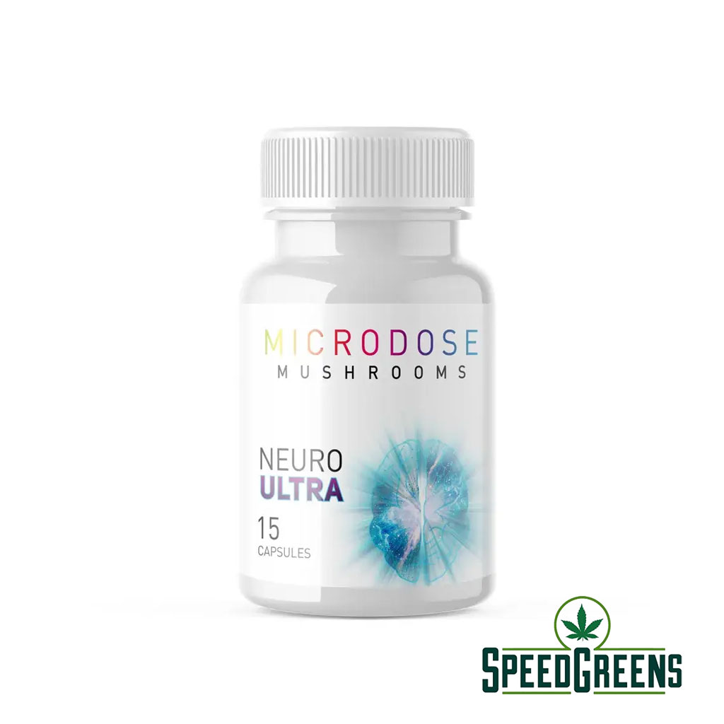 Microdose Mushrooms Organic | NEURO ULTRA | Speed Greens