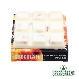 MOTA Black – Peaches and Cream White Chocolate Cube (1800mg THC) - Image 3