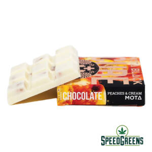 MOTA Black – Peaches and Cream White Chocolate Cube (1800mg THC) - Image 4