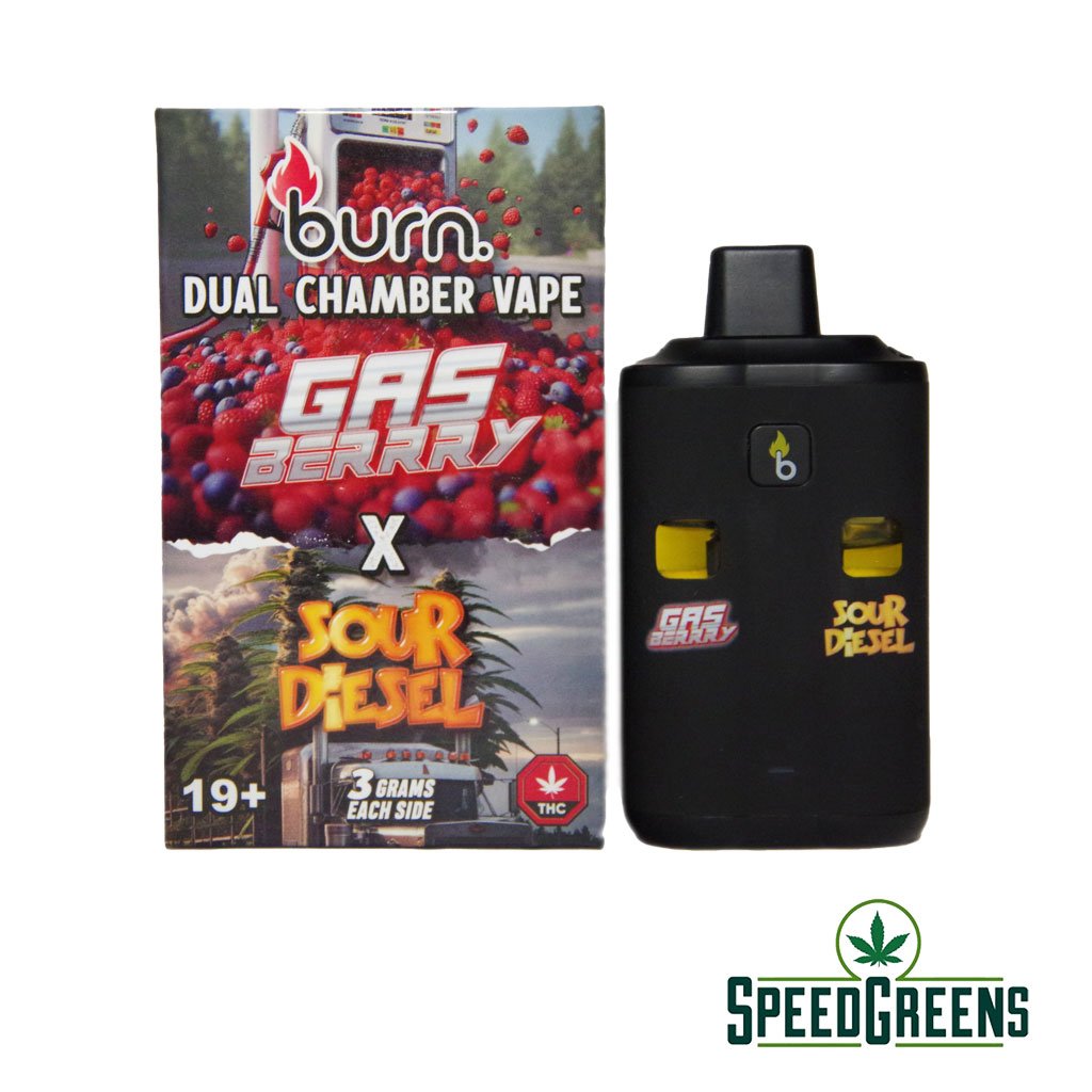 BURN Dual Chamber Disposable Vapes (6g THC) | Speed Greens