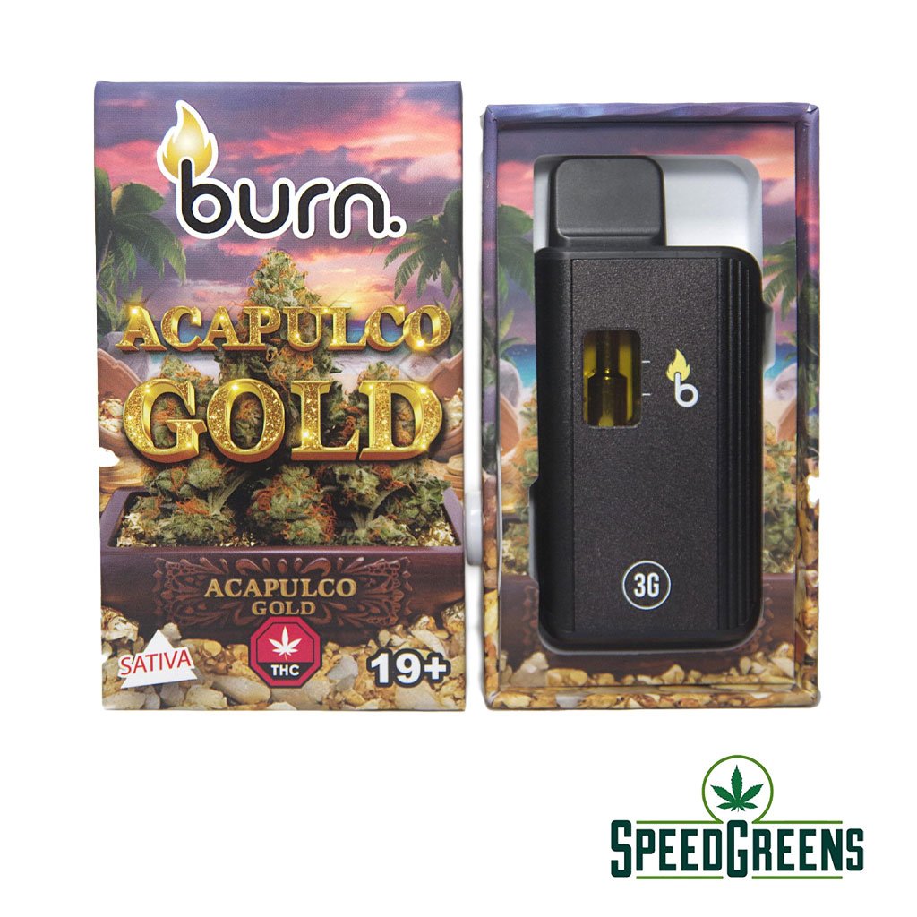 Burn Disposable Weed Vaporizer 3g | Speed Greens