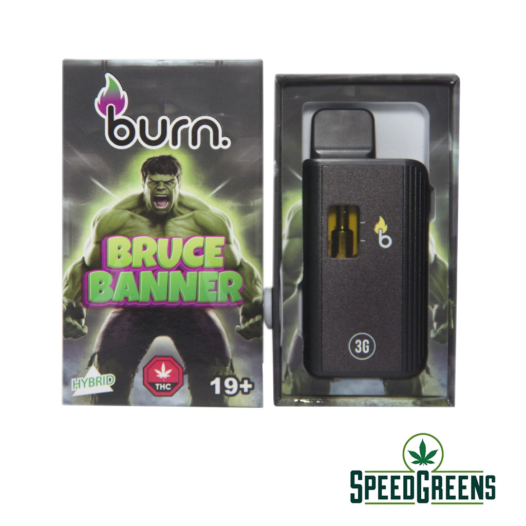 Burn Disposable Weed Vaporizer 3g | Speed Greens