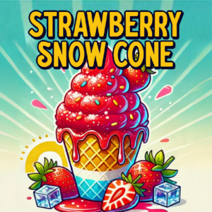 STRAWBERRY SNOW CONE Organic Cold Cured | By Frost Factory ® - Image 3