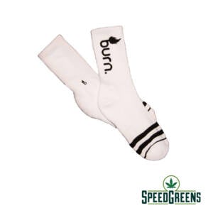 FREE GIFT | BURN Socks – White (New Customer) - Image 1